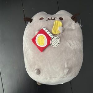 Pusheen Snack Time Plush - Gray and Yellow!